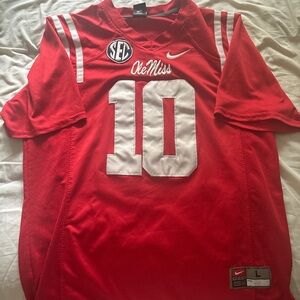 Red Manning Ole Miss Jersey